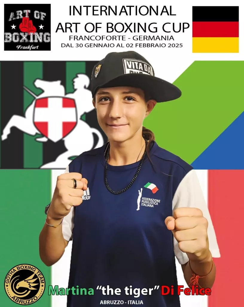 Martina Di Felice: La promessa della boxe Italiana pronta per il palcoscenico europeo Martina Di Felice