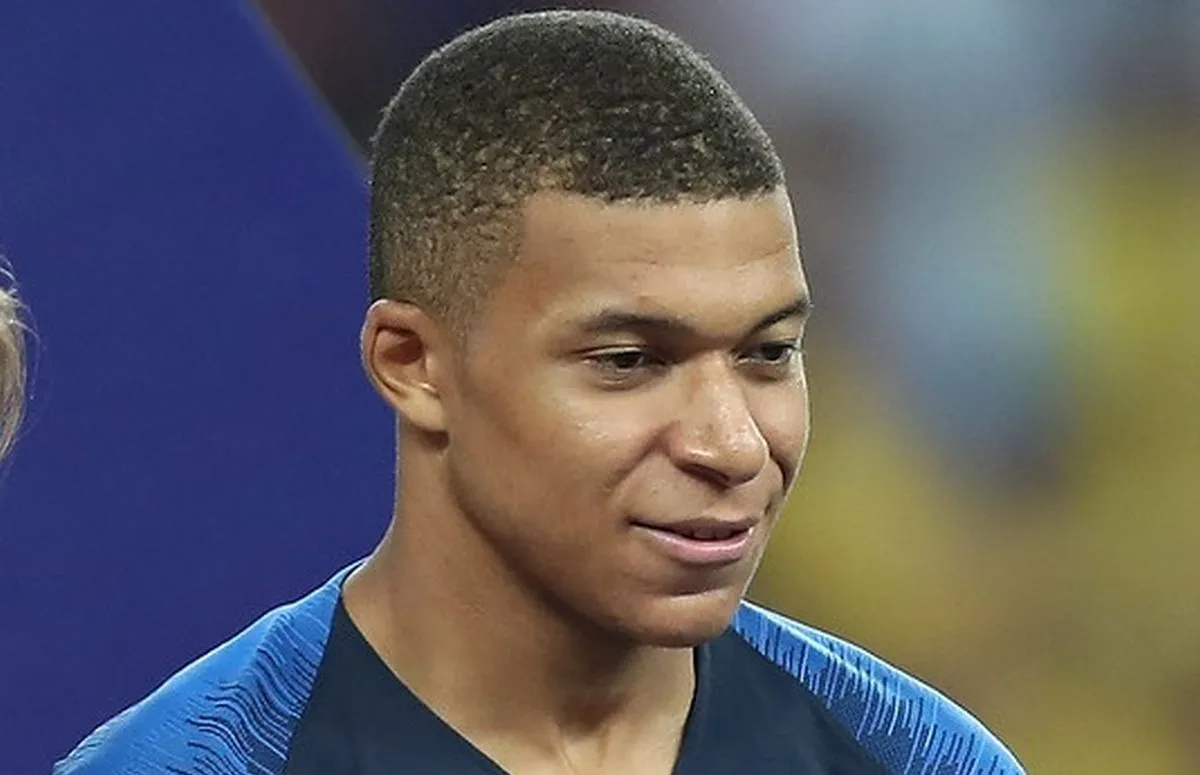 Kylian Mbappé nel 2018