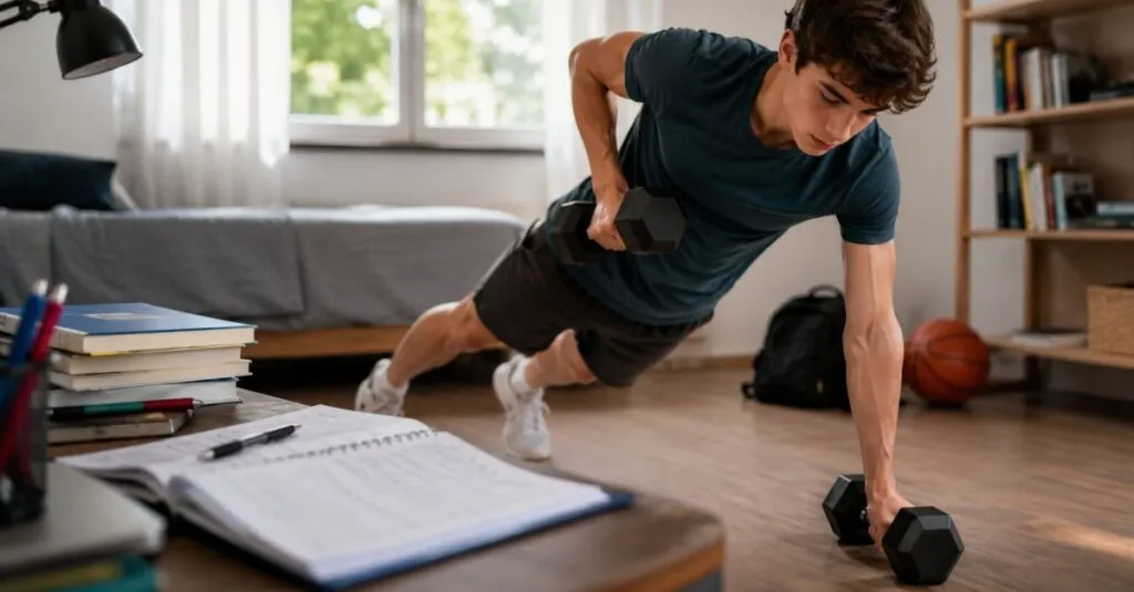 Perché sempre più studenti non stanno rinunciando allo sport (nemmeno durante gli esami) studente che si allean