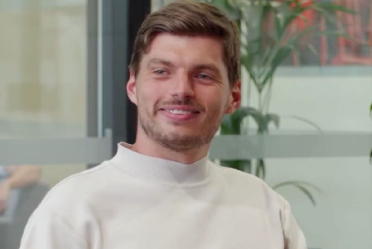 Un sorridente Max Verstappen