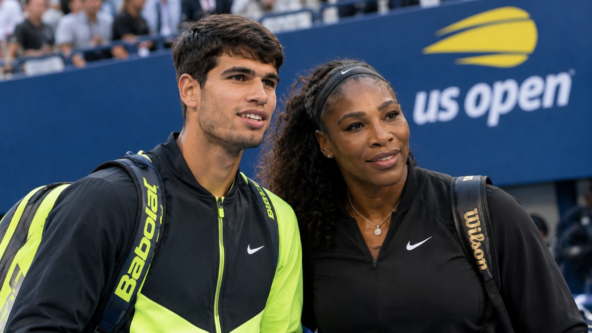 Alcaraz e Serena Williams nel doppio misto agli US Open