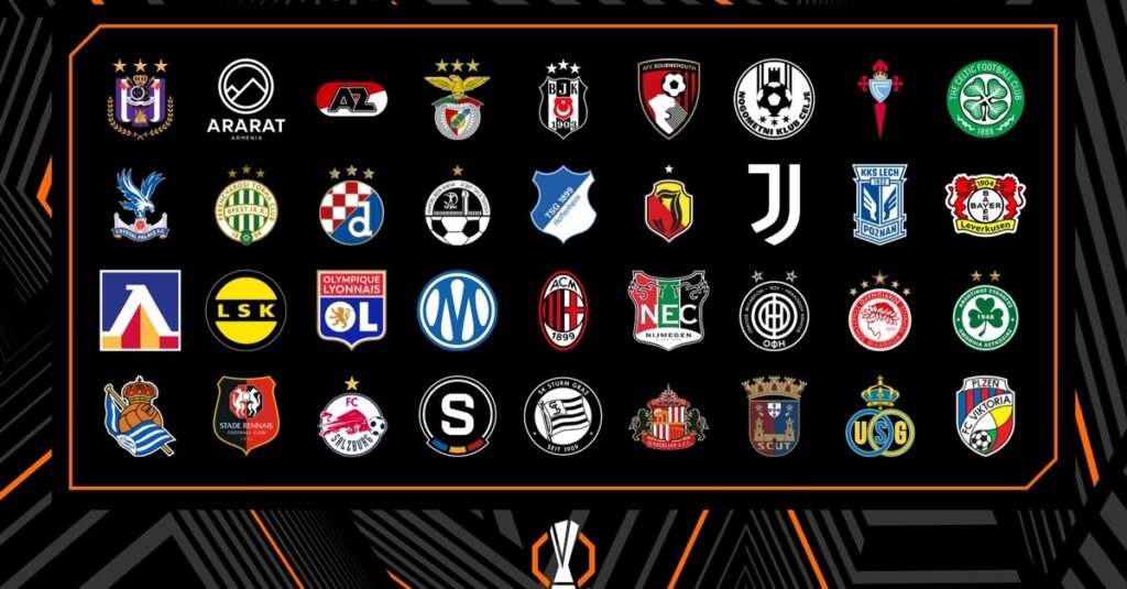 Sorteggio Europa League, ecco tutte le avversarie: c’è anche una super sfida Le squadre in Europa League
