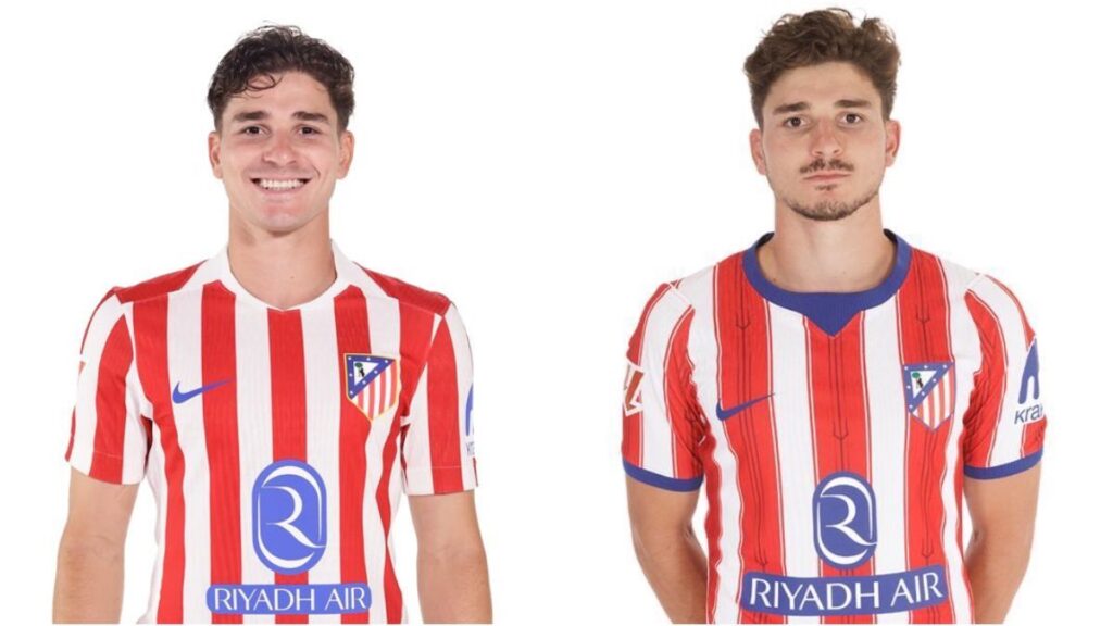 Julian Alvarez e quel sorriso scomparso: la foto ufficiale con l’Atletico è diventata virale julian alvarez prima e dopo