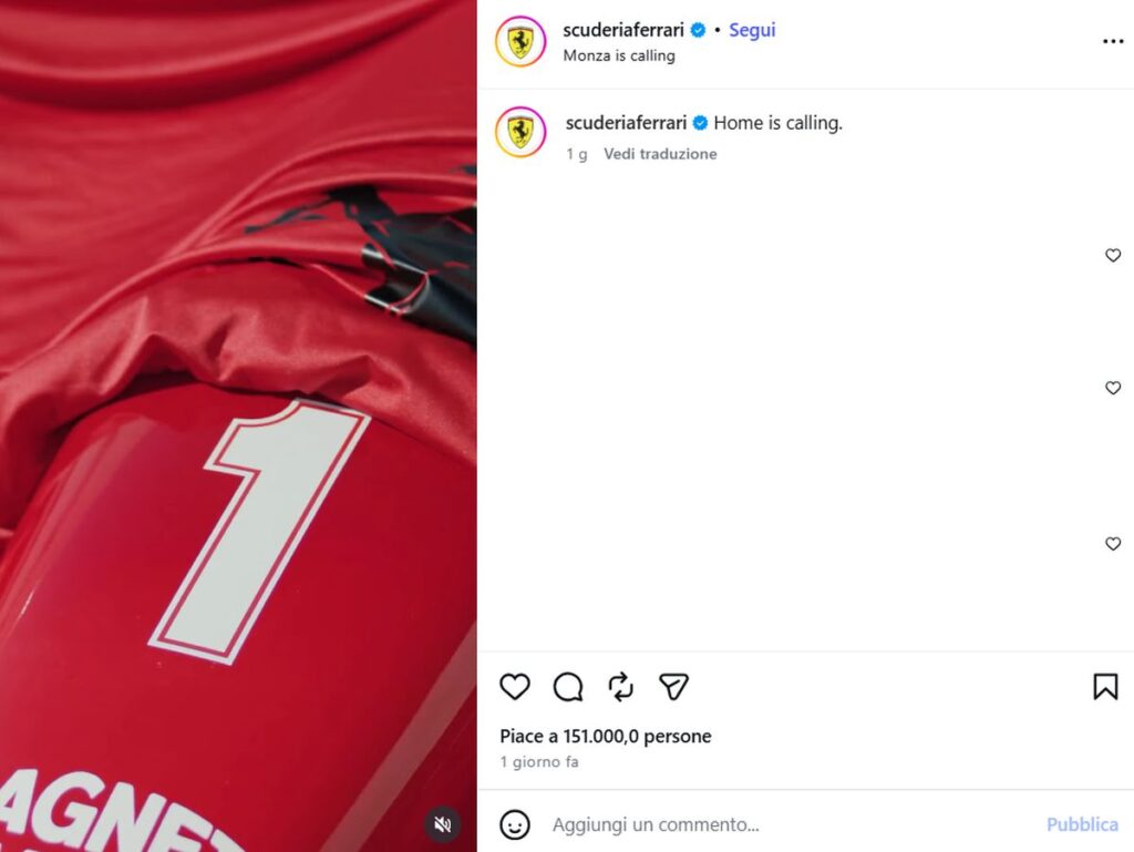 A Monza la Ferrari farà un salto nel tempo: il regalo a Michael Schumacher la Ferrari per Monza