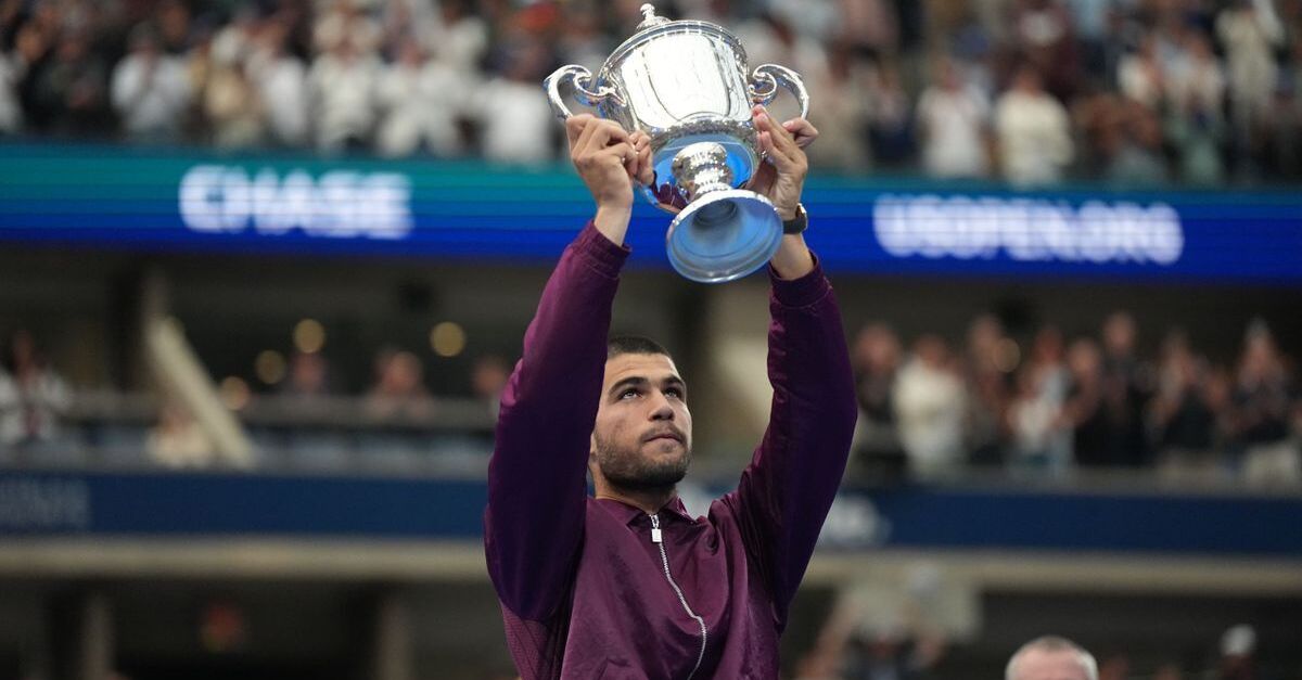 La coppa degli US Open