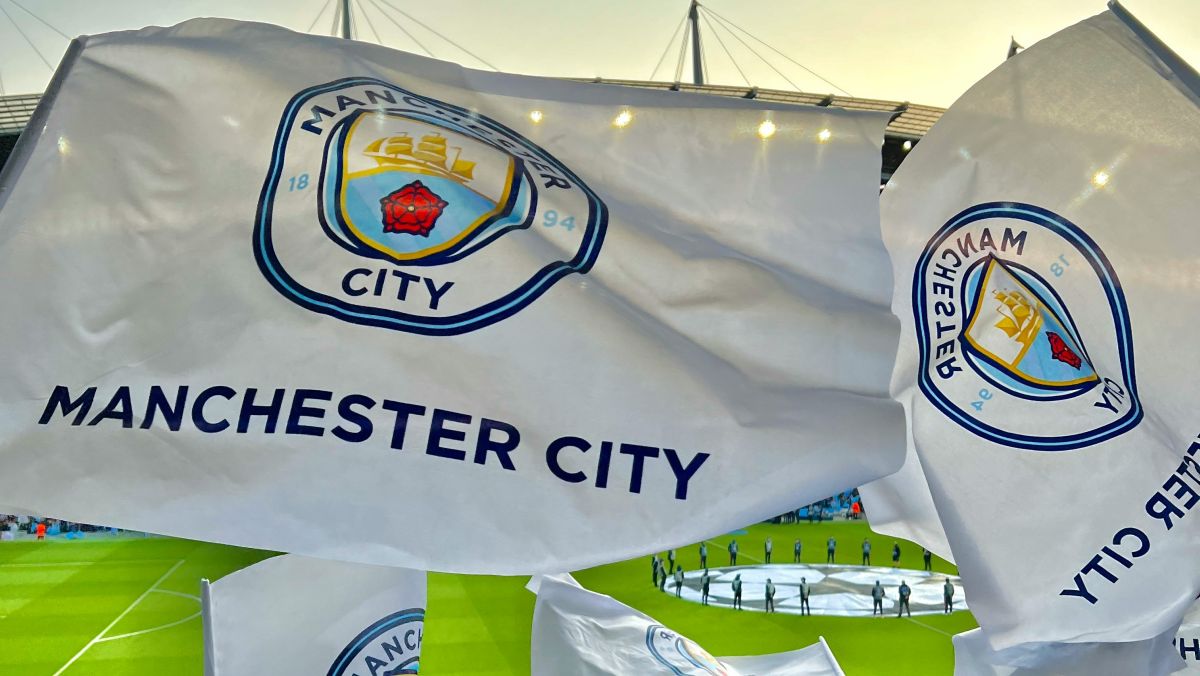 bandiere del Manchester City