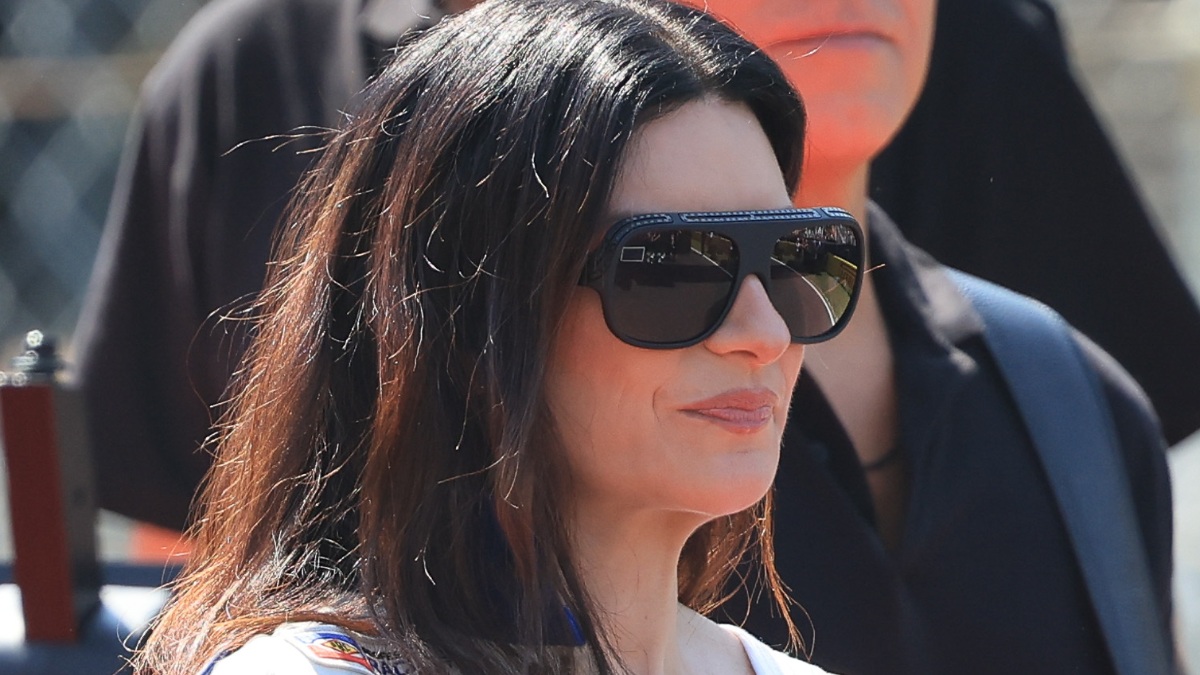 Laura Pausini al Gran Premio d'Italia