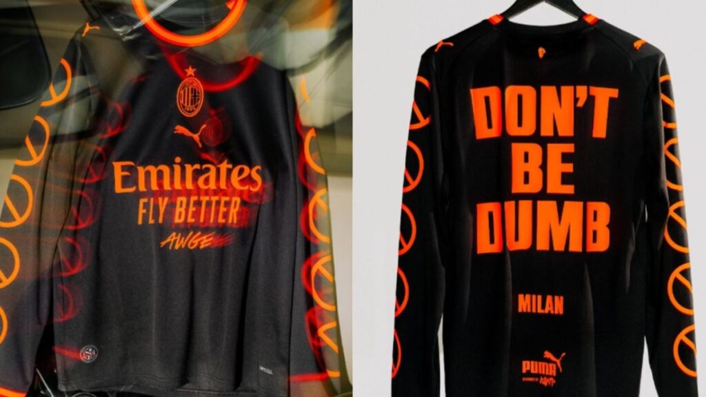 le maglie del Milan di Asap Rocky