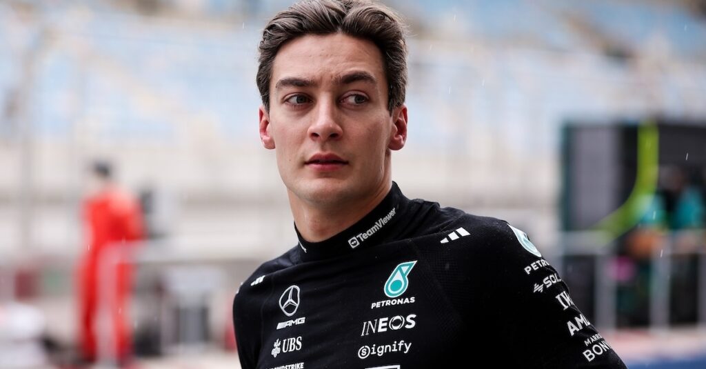 George Russell pilota Mercedes