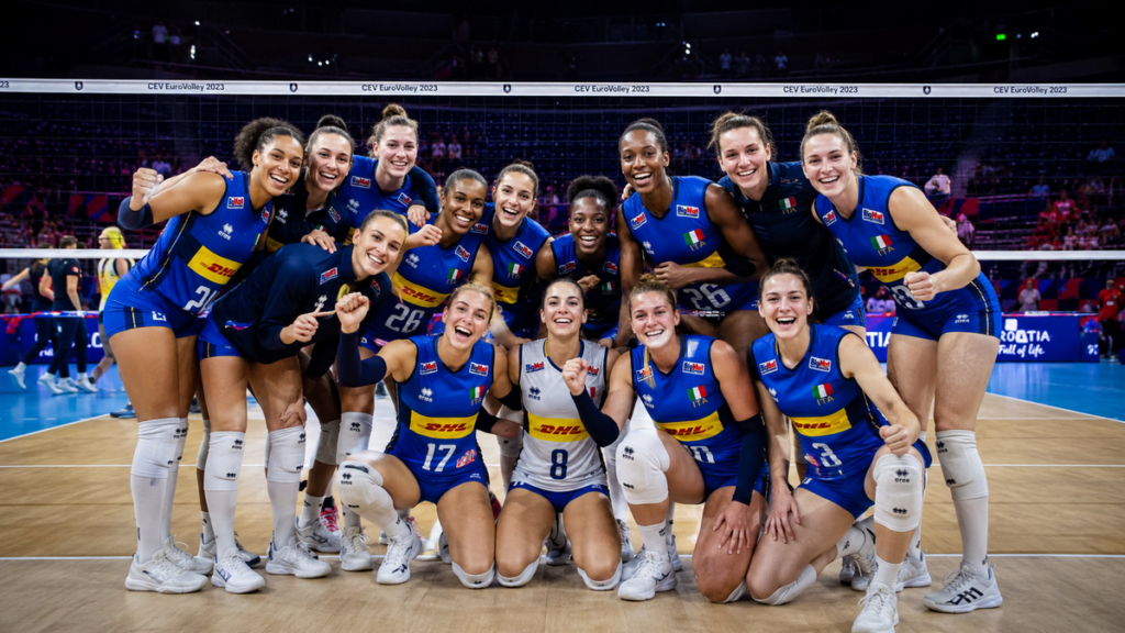 Italia, rimonta da paura! Egonu e Sylla piegano la Svezia: azzurre in semifinale agli Europei La squadra femminile di volley