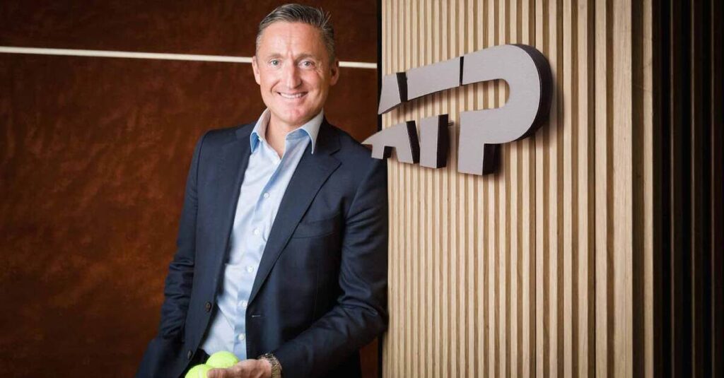 Il tennis cambia le regole: giocare meno potrebbe farti guadagnare di più Andrea Gaudenzi Presidente ATP Tennis