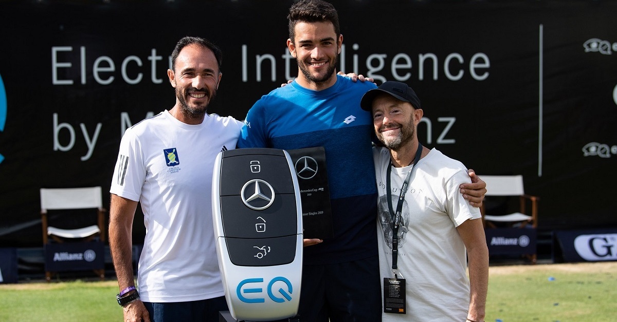 Stefano Massari mental coach di Matteo Berrettini